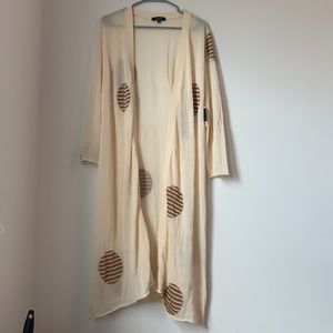 Talie Extra Long Polka Dot duster